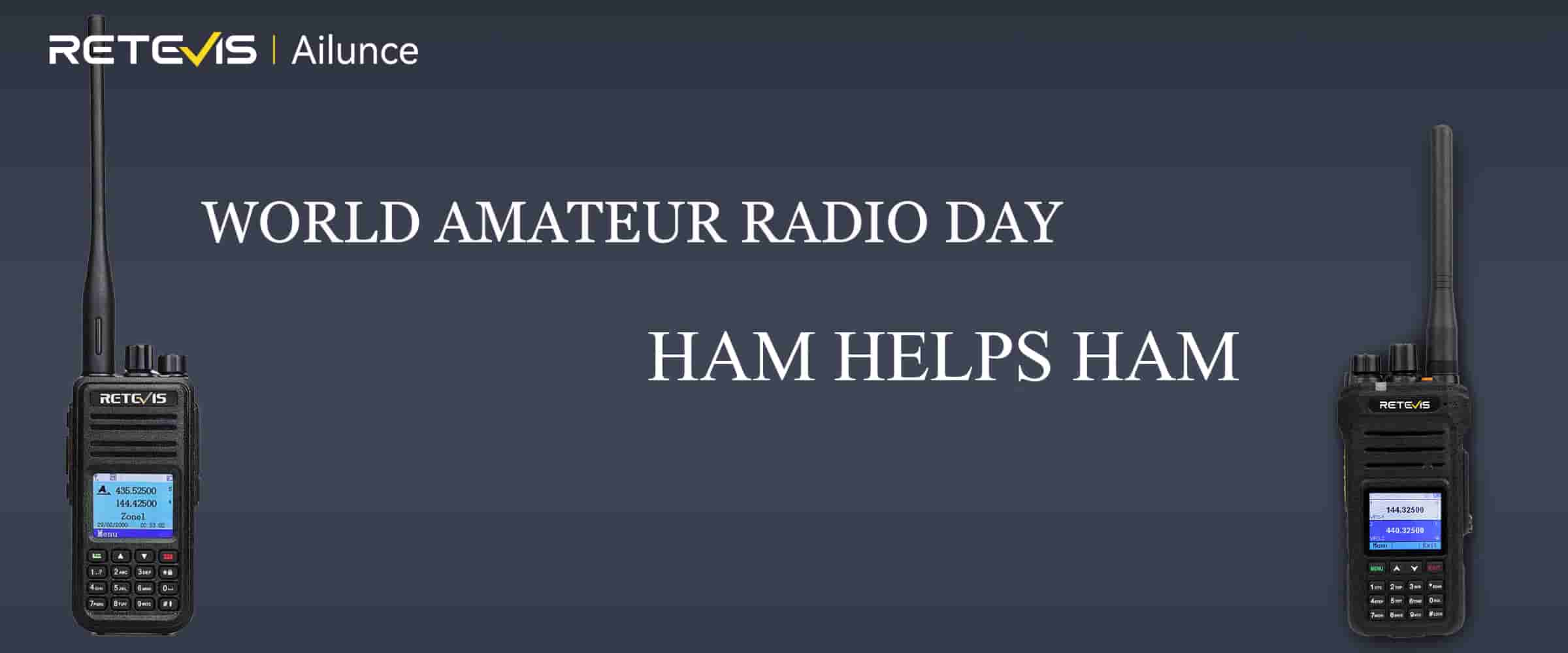 World Amateur Radio Day 2025 - HAM Helps HAM