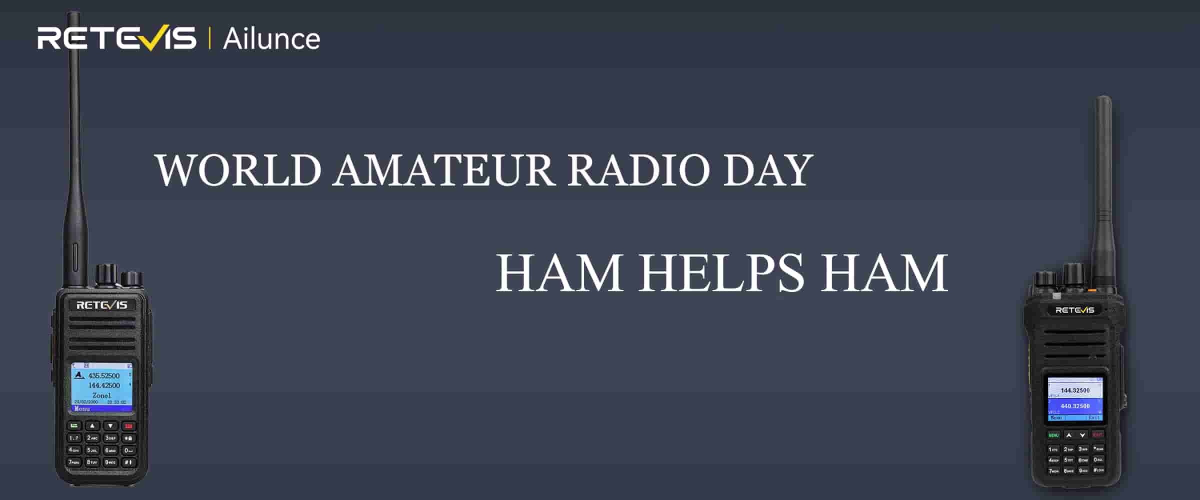 World Amateur Radio Day 2025 - HAM Helps HAM