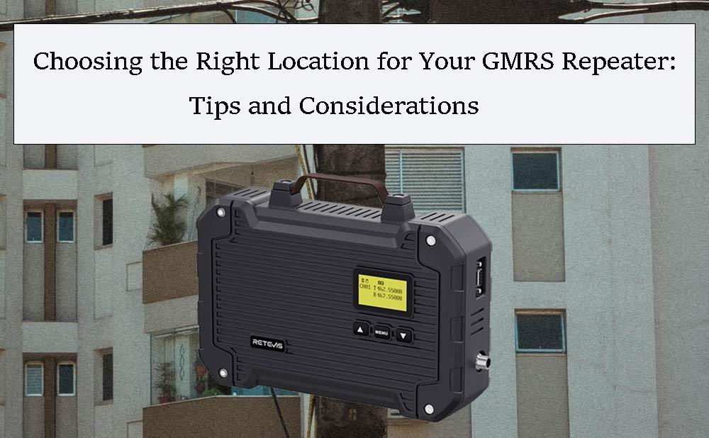 How to Choose the Best GMRS Repeater Station for Your Needs: A Buyer's Guide