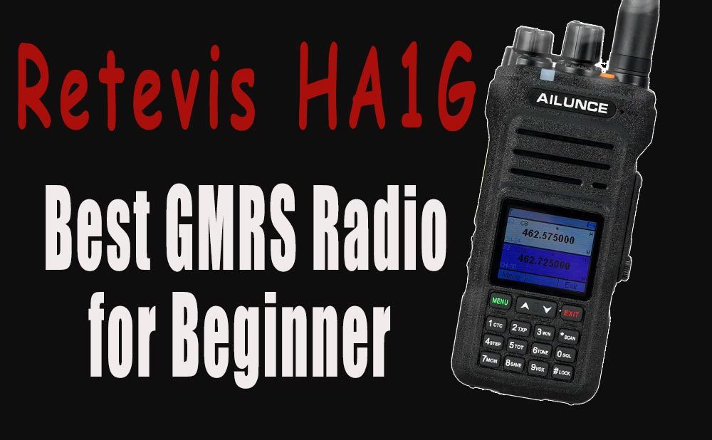 Retevis Ailunce HA1G,Best GMRS Walkie Talkie for Beginners