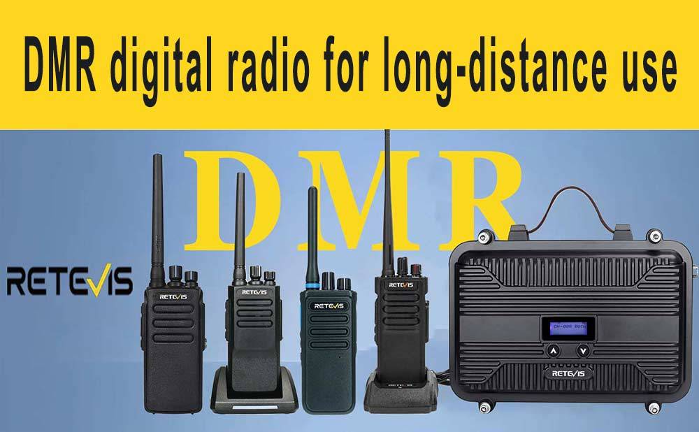 Retevis DMR Digital Walkie Talkie for Long-distance use