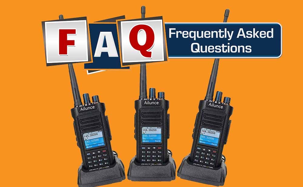 FAQ for Ailunce Retevis HD2 Waterproof Dual Band DMR Radio