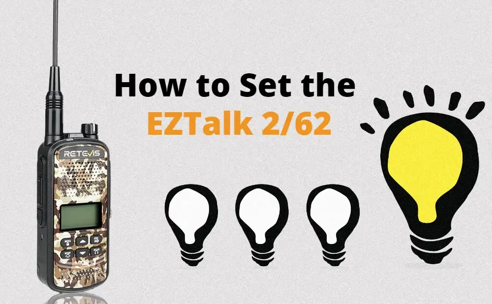 How to Set the CTCSS/DCS Scan and NOAA Weather Alarm for the EZTalk 2/62?