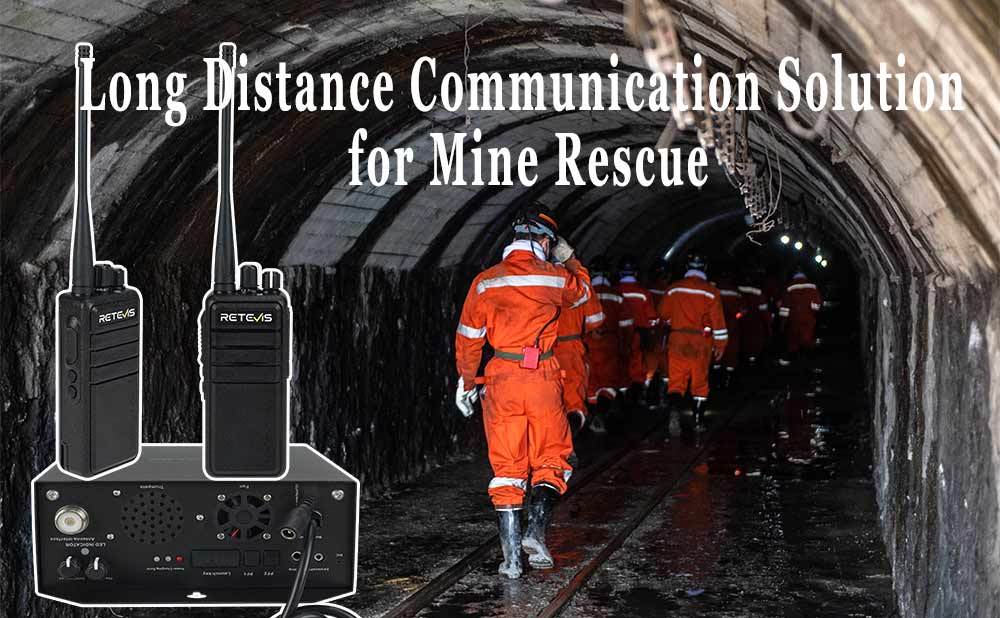 Long Distance Communication Solution for Mine Rescue