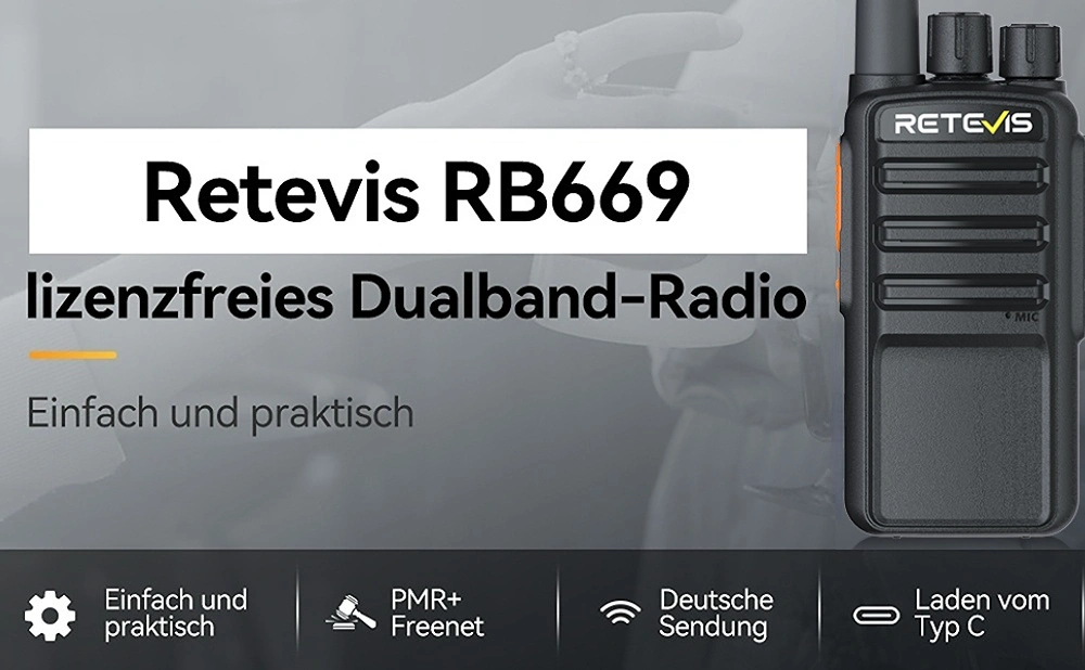 New Arrival: Retevis First License-Free Dual Band Handheld Radio is Here!