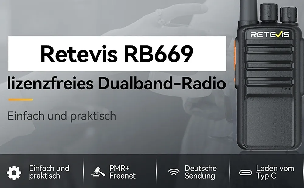 New Arrival: Retevis First License-Free Dual Band Handheld Radio is Here!