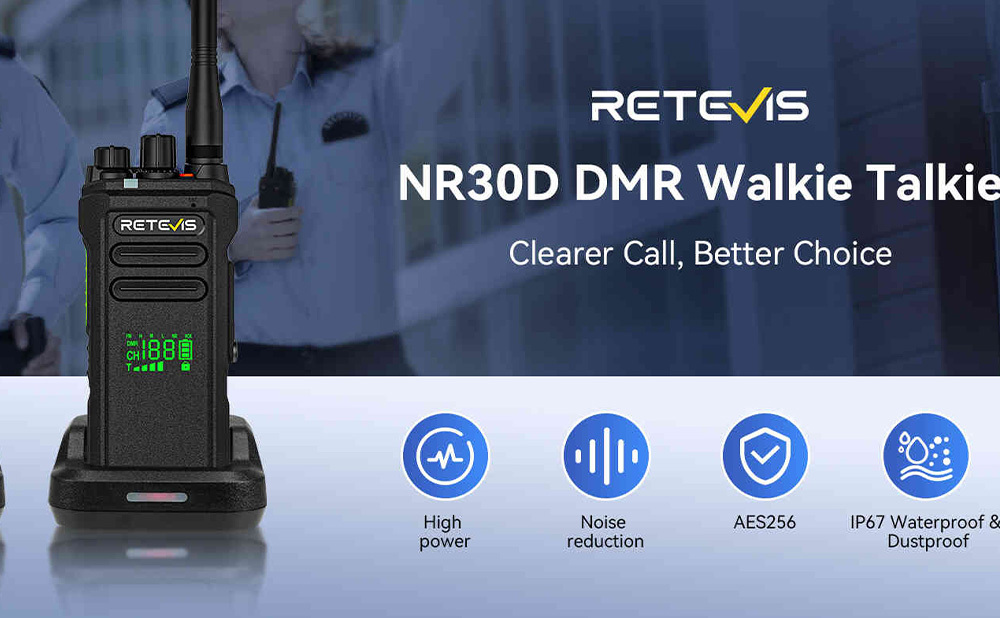 NR30D dmr digital radio for Government Use: Secure Tactical Comms