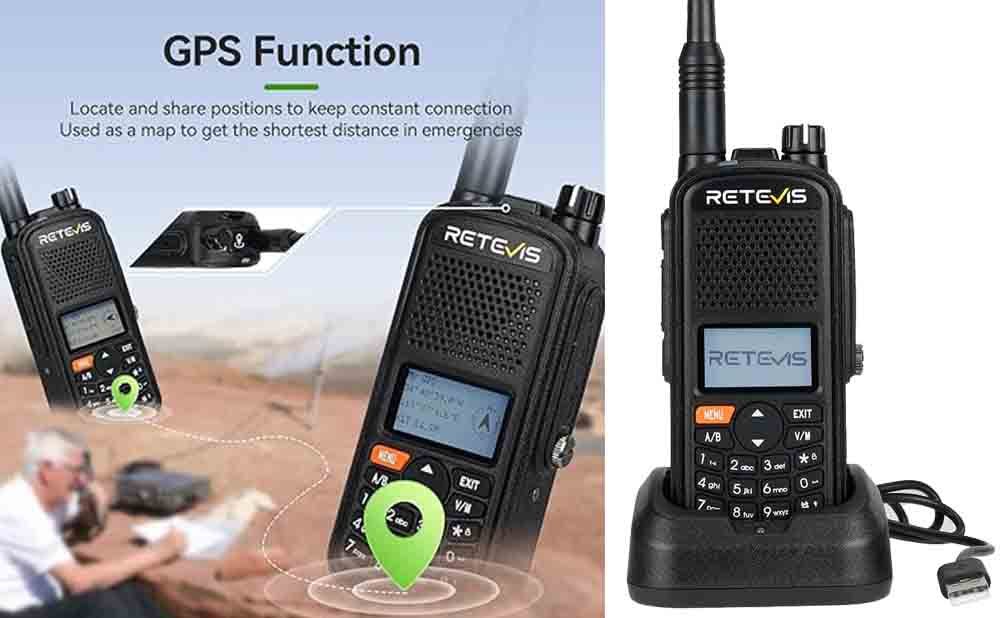 How to Turn ON / Off GPS on Retevis A1 A61 ham radio
