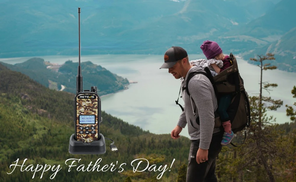 EZTalk 2 Camo Walkie Talkie, Best Gifts for Dad Under $50