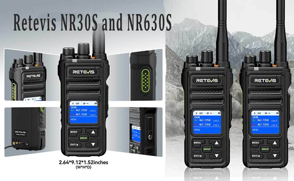 Quick View About Retevis NR30S and NR630S.