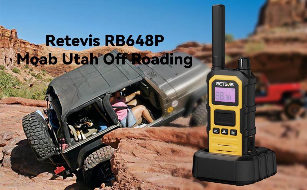 Retevis RB648P plays a key role in 4X4 off-roading