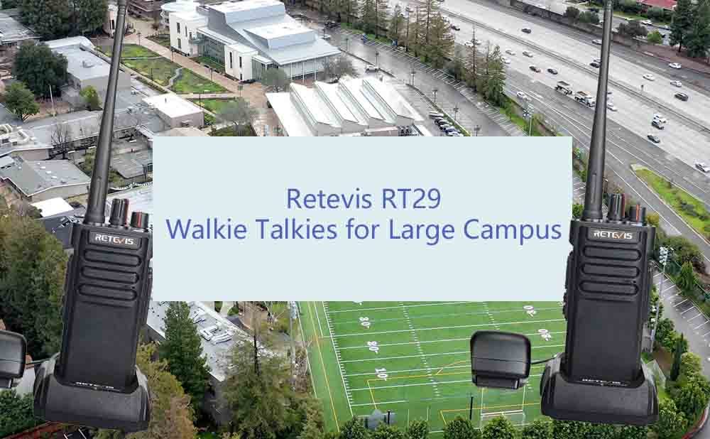 Retevis Walkie Talkies for Large Campus