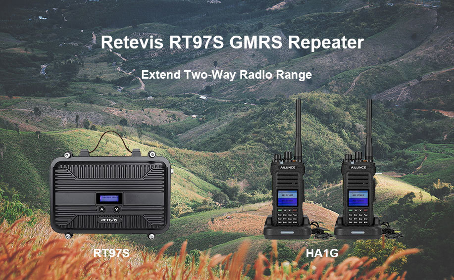 Extend Two-Way Radio Range with Retevis RT97S GMRS Repeater