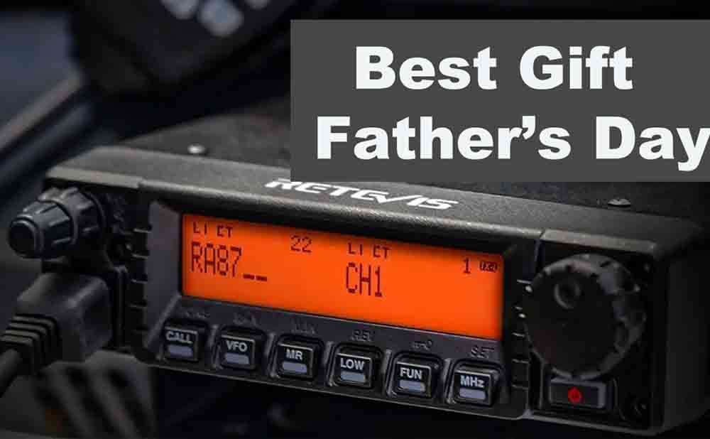 Why Retevis RA87 GMRS mobile Radio be the best Father's Day gift