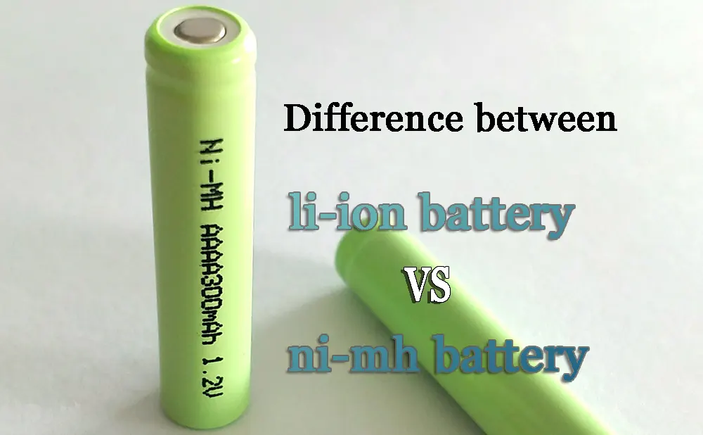 NiMH VS Lithium-Ion (Li-ion): a Battery Comparison