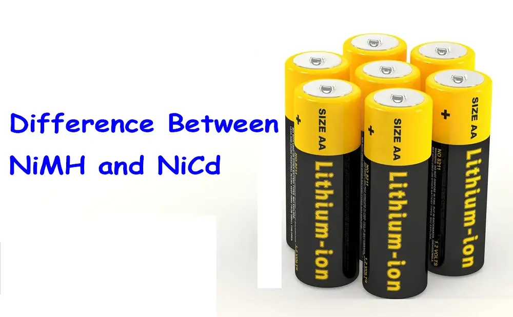 Difference Between NiMH and NiCd