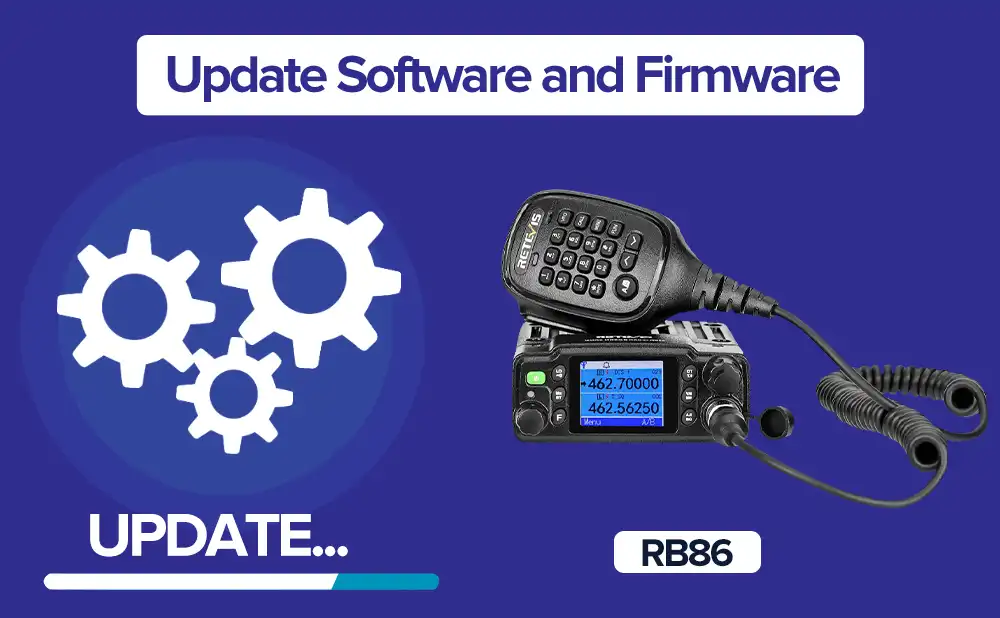 RB86 Firmware  and software update