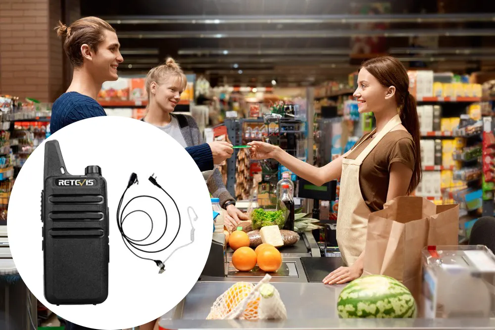 Two way radio earphones