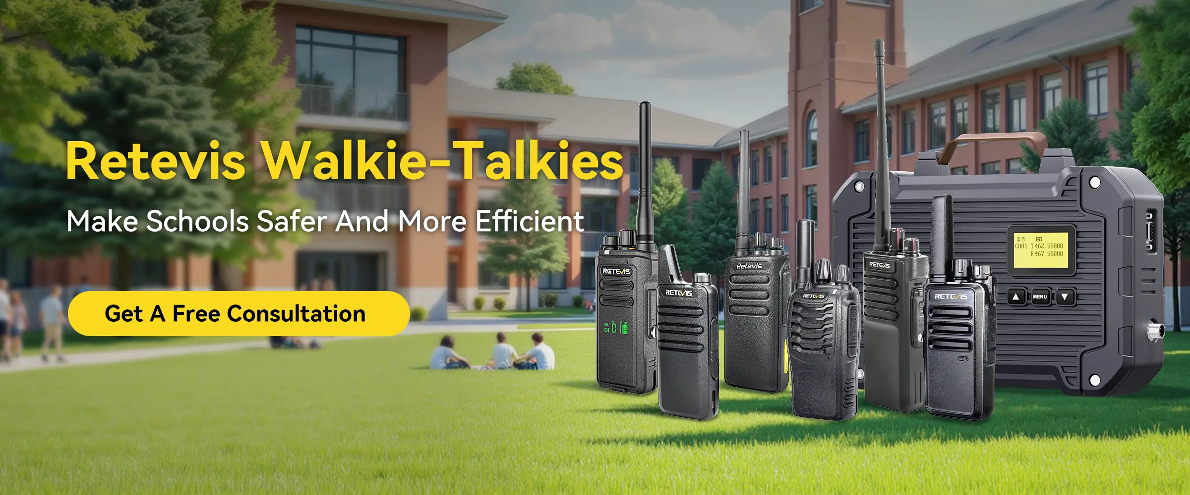 Retevis Two-Way Radio School Solutions