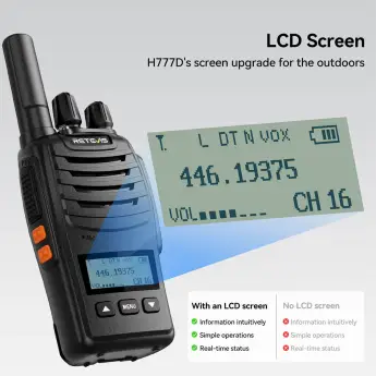Retevis H777D PMR Walkie Talkie