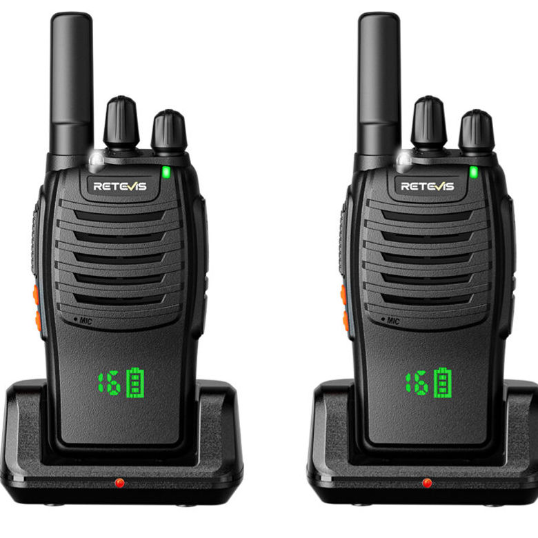 Retevis H777H PMR446 Radio 2 Packs | License-Free | Hidden Display | USB-C Charging | 1000mAh Battery | VOX