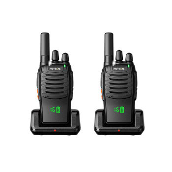 Retevis H777H PMR446 Radio 2 Packs | License-Free | Hidden Display | USB-C Charging | 1000mAh Battery | VOX