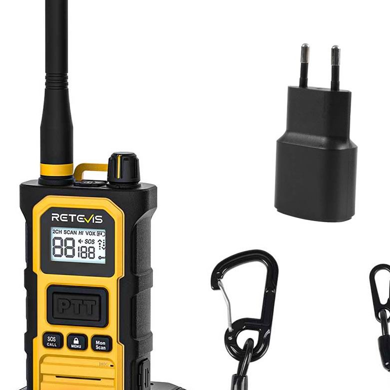 Retevis RB648 Pro UHF IP67 3-Proof Design Heavy Duty Two Way Radio