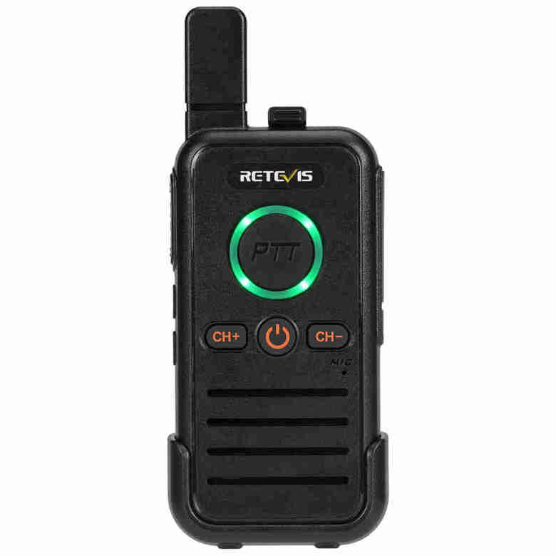 Retevis RB645 PMR446 Radio | License-Free | Dual PTT | Channel Lock | USB-C Charging | VOX Hands-Free