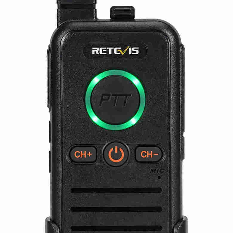 Retevis RB645 PMR446 Radio | License-Free | Dual PTT | Channel Lock | USB-C Charging | VOX Hands-Free