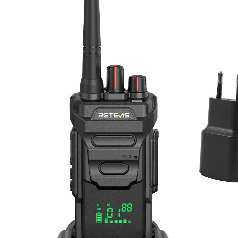 Retevis RT648H PMR446 Business Radio | License-Free | IP67 Waterproof | Long Battery Life | Rugged Construction