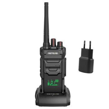 Retevis RT648H PMR446 Business Radio | License-Free | IP67 Waterproof | Long Battery Life | Rugged Construction