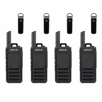 RB639P Bluetooth Walkie Talkie 18mm Ultra Slim PMR446 Radio