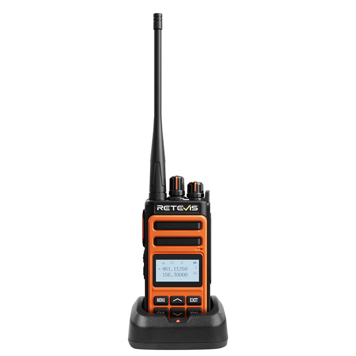 Retevis MateTalk C66B UV Dual Band Walkie Talkie with Fast Charging
