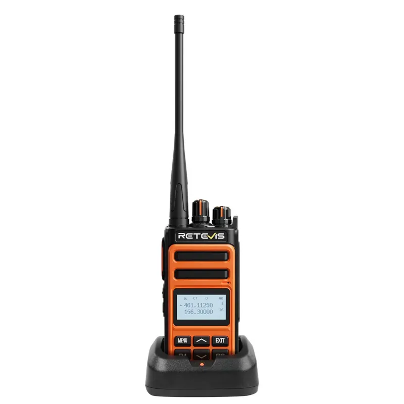 Retevis MateTalk C66B UV Dual Band Walkie Talkie with Fast Charging