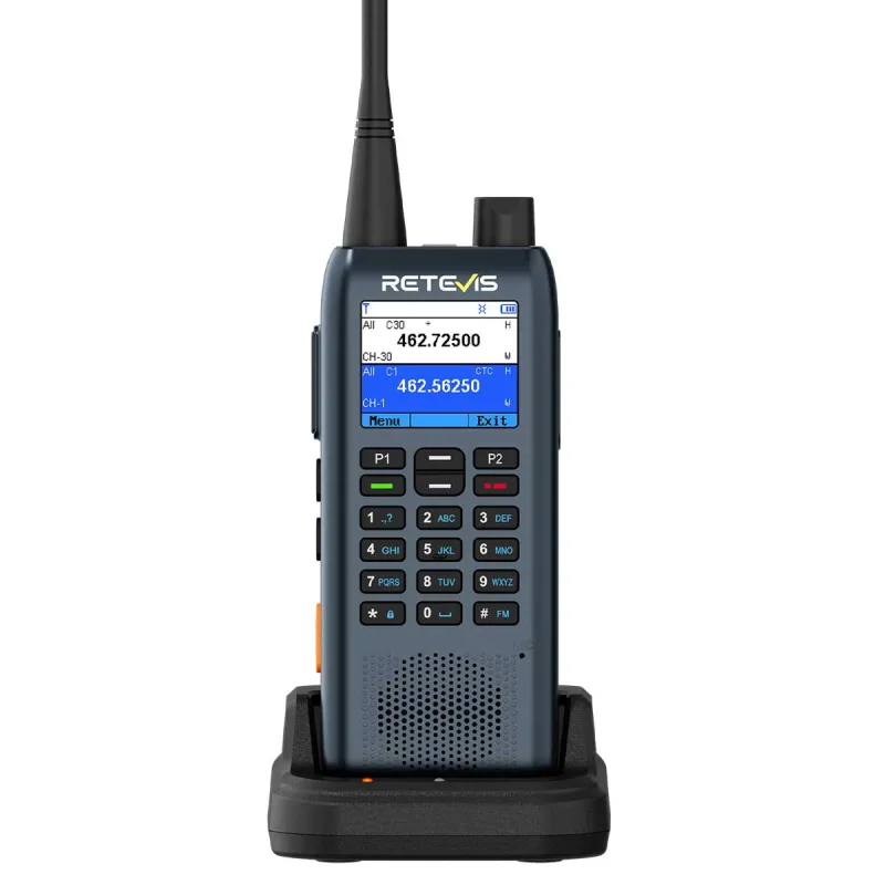 Retevis MateTalk C3/C63 GMRS and UHF Professional Walkie Talkie with Work Order System