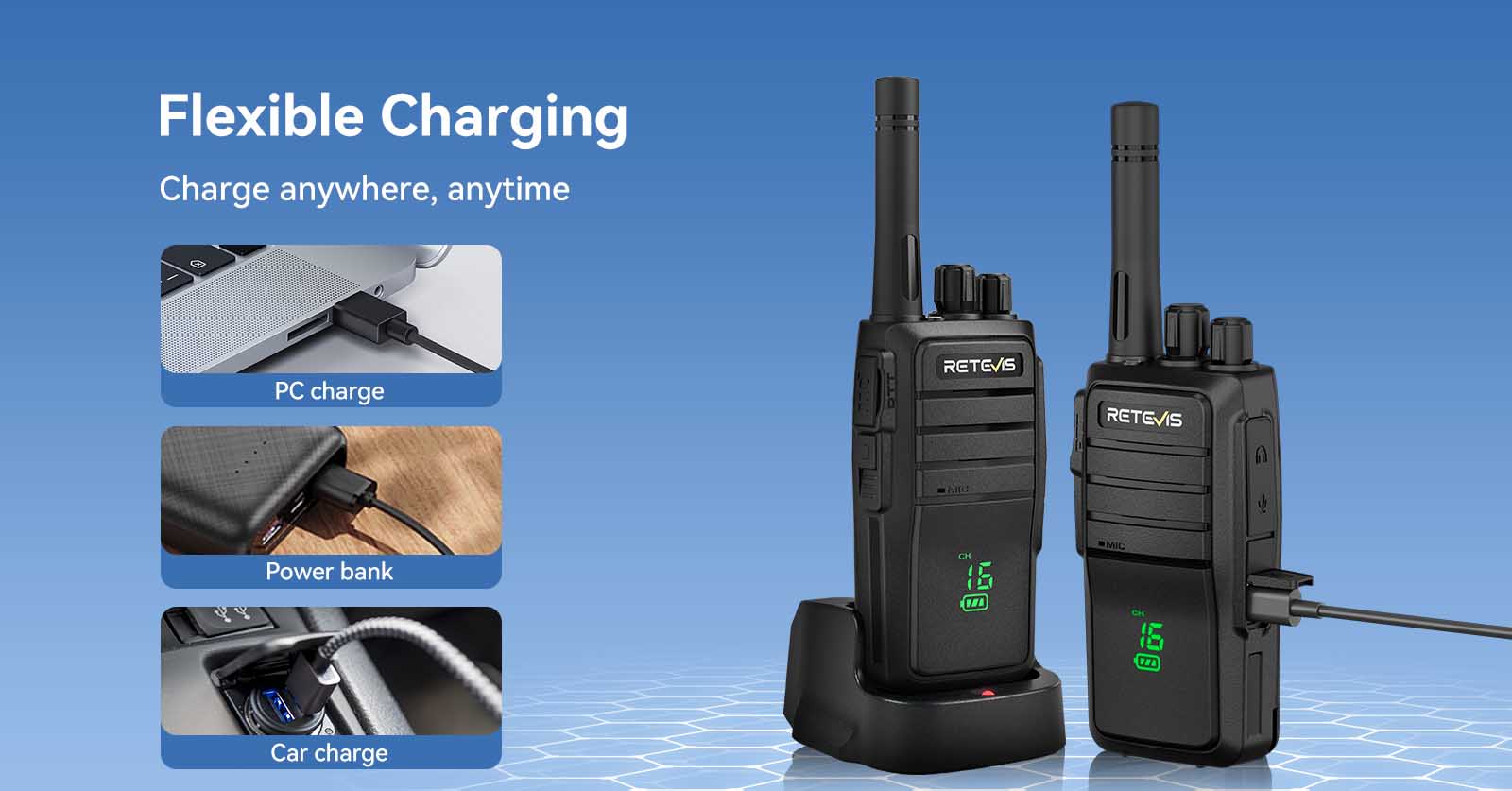 Flexible charging