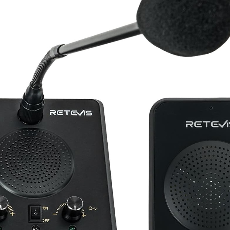 RT9909 IPX5 Waterproof Window Speaker Intercom