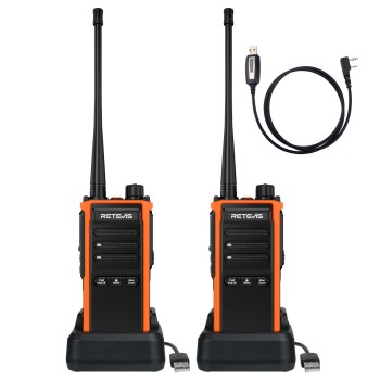 Retevis C65B IP67 Waterproof  Long Range Two Way Radio 2 Pack