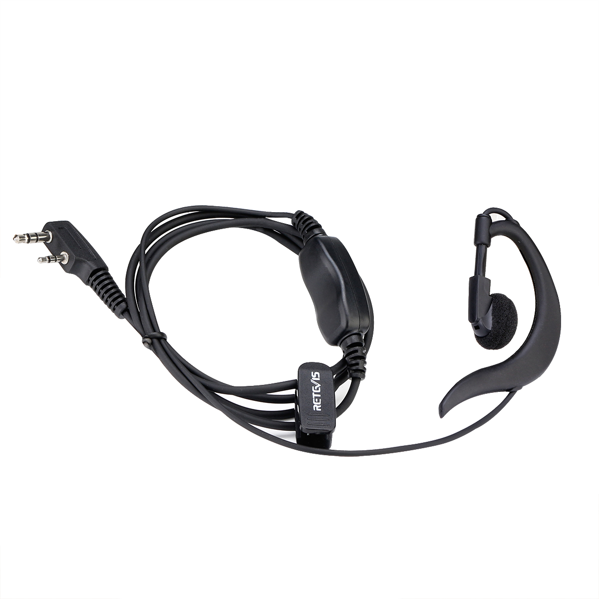 EEK005 2 Pin Ear Hook PTT Earpiece For RT5R 