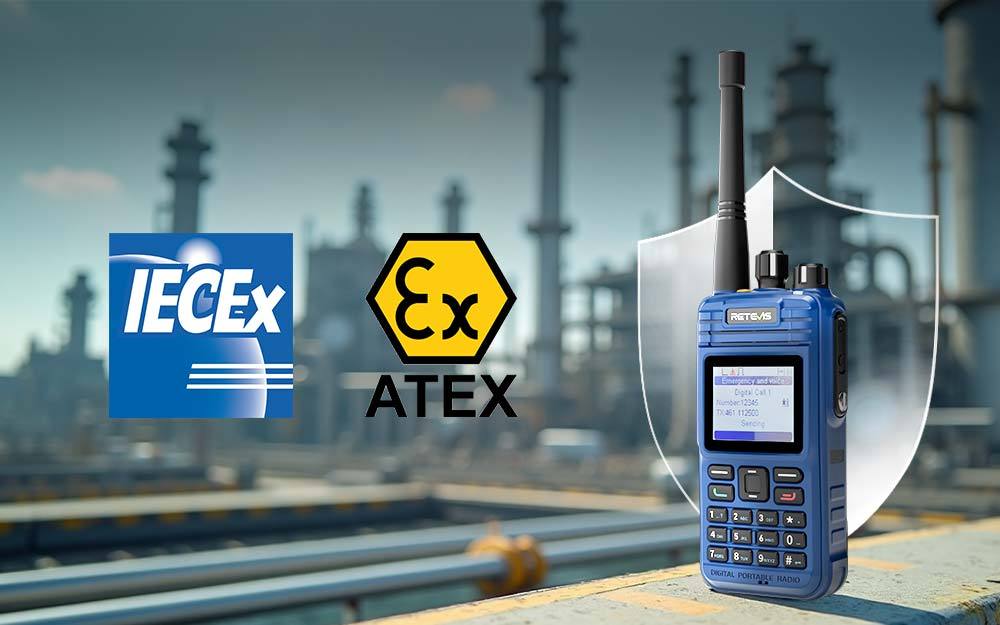 Retevis E2 Digital Intrinsically Safe Radio