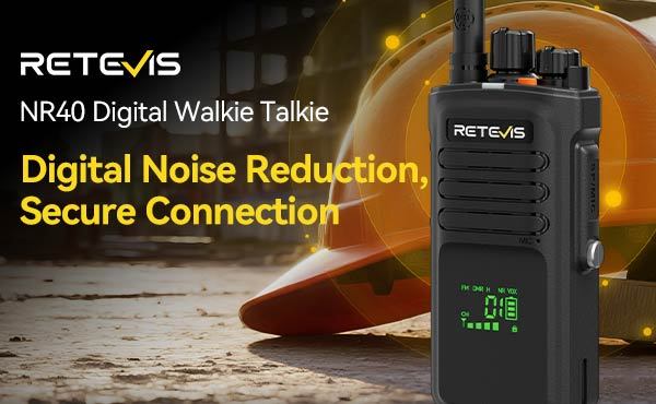 Introducing Retevis NR40: The Ultimate Digital Noise-Reduction Walkie Talkie for Challenging Environments