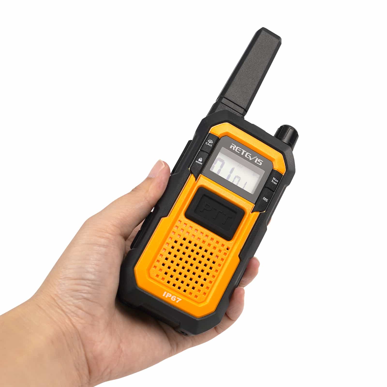 RB48 Waterproof Heavy Duty License-free Walkie Talkies 4pack