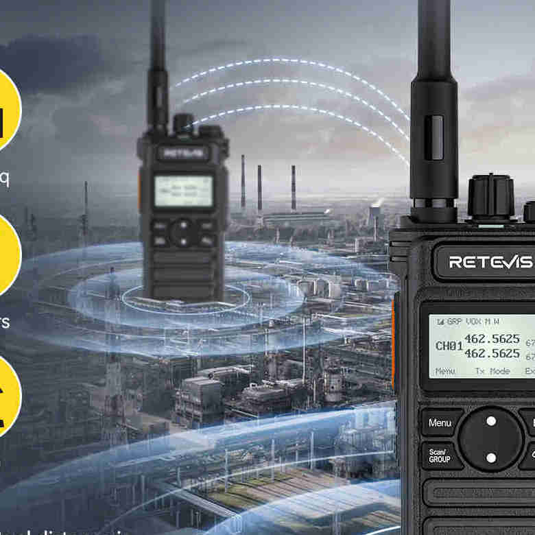 Retevis RT97S Portable Repeater & RT86S GMRS WalkieTalkie Long Range Solution