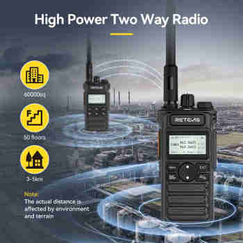 Retevis RT97S Portable Repeater & RT86S GMRS WalkieTalkie Long Range Solution