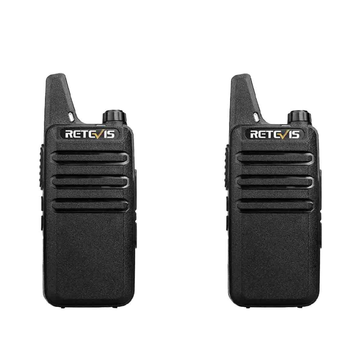 RT622 Ultra-Thin License-Free Radio with Earpiece (2 Pack)