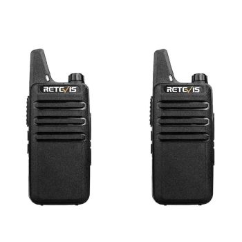 Retevis RT622 PMR446 Radio 2 Packs with Earpieces | License-Free | Lightweight | Long Battery Life | Clear Sound | VOX Hands-Free