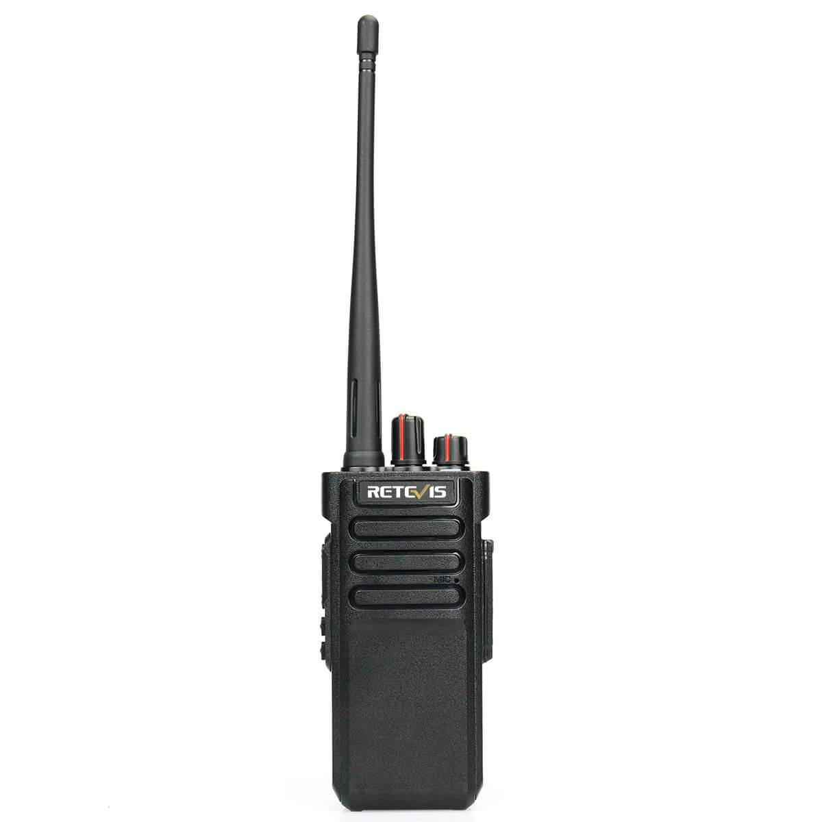 Retevis RT29 Long Distance Waterproof VHF Radio with Over The Head Single Muff Lightweight Headset 2Pack