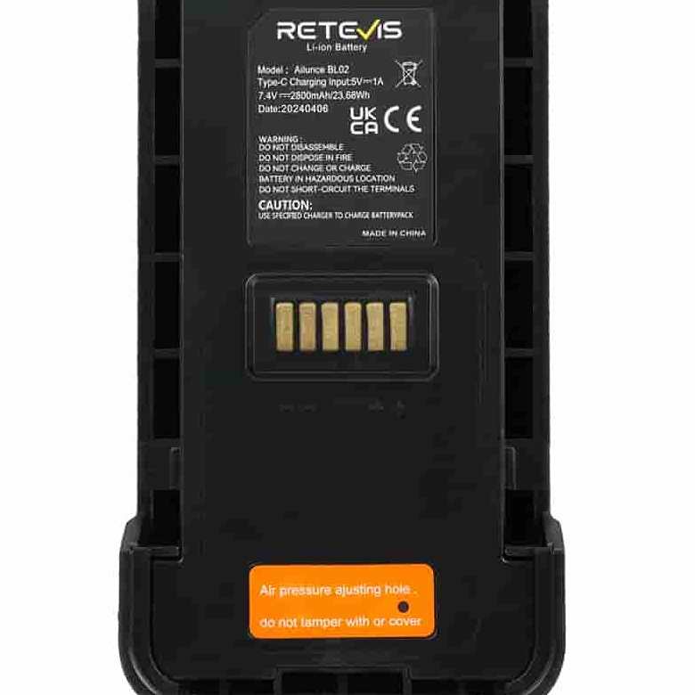 2800mAh Battery with Type-C Port for NR30 NR30D NR630 Ailunce HA1G HA1UV