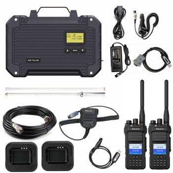 Retevis RT97L GMRS Portable Repeater and Ailunce HA1G Handheld Radio Bundle