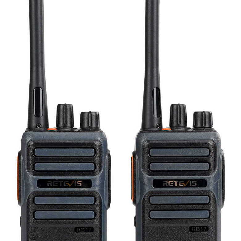 Retevis RB17 FRS Radio | License-Free | 4400mAh Battery | Type-C Charging | VOX | One-Key Emergency Call